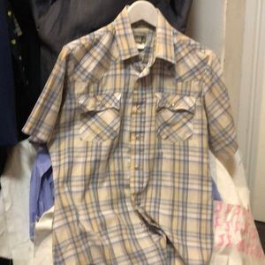Vintage short sleeved Levi Strauss western style